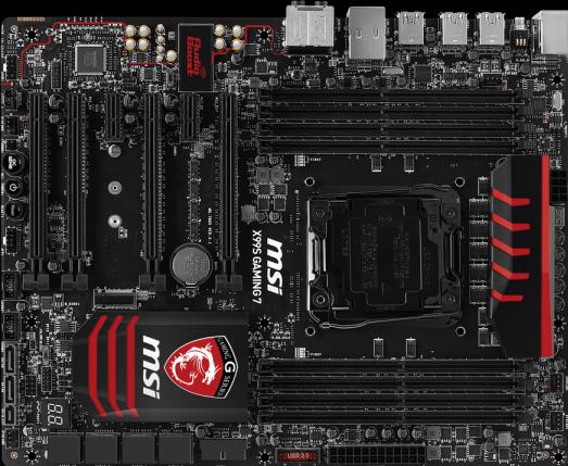 Produktbild MSI X99a Gaming 7 (LGA 2011-v3, Intel X99, ATX)