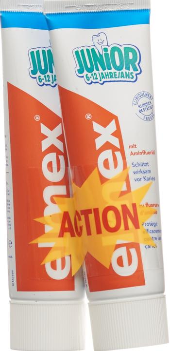 Elmex Zahnpasta Junior 6 - 12 Jahre (2x) (150 ml)