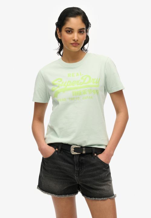 Actual product image Superdry Vl Neon Slim Tee (8)