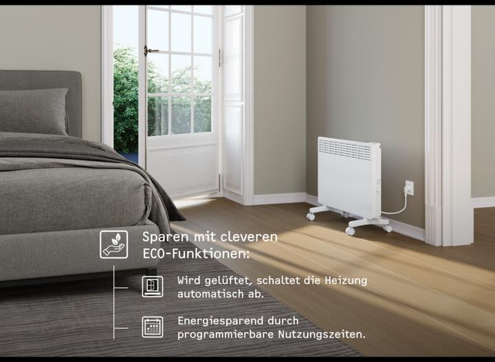 Actual product image Stiebel Eltron EG-50-PL2- PE Convector heater floor-standing unit for approx. 25 m², TÜV tested, electric (2000 W)