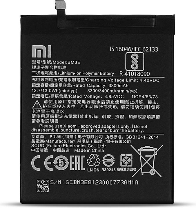 Avizar Batterie Xiaomi BM3E 3400 mAh
