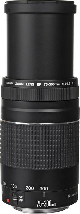 Produktbild Canon EF 75-300mm f/4.0-5.6 III - (EU) (Canon EF, Vollformat)