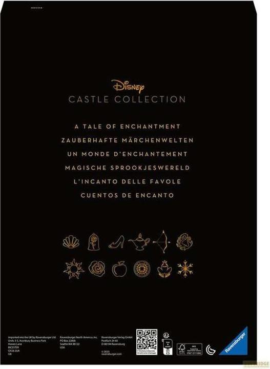 Produktbild Ravensburger Puzzle 12000258 - Jasmin - 1000 Teile Disney Castle Collection Puzzle für Erwachsene (1000 Teile)