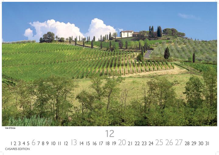 Immagine prodotto Toskana 2026 L 35x50cm (35 x 50 cm, Tedesco)