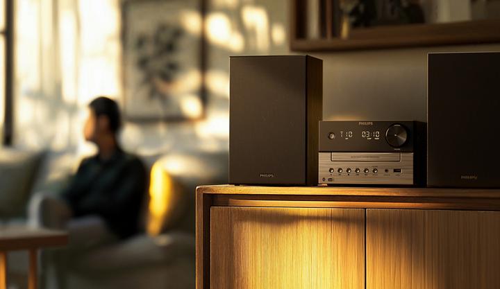 Image du produit Philips TAM3505 Micro System, black (Lecteur de CD, Bluetooth, 1x 20 W)