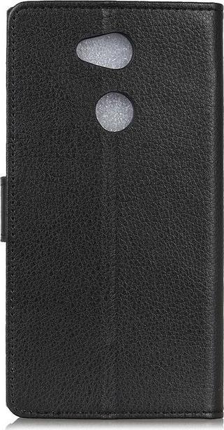 Produktbild MU Classic Bookcover Hülle mit Litchitextur (Sony Xperia L2)