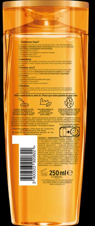 Produktbild L'Oréal Paris Elseve Extraordinary Oil (250 ml, Flüssiges Shampoo)
