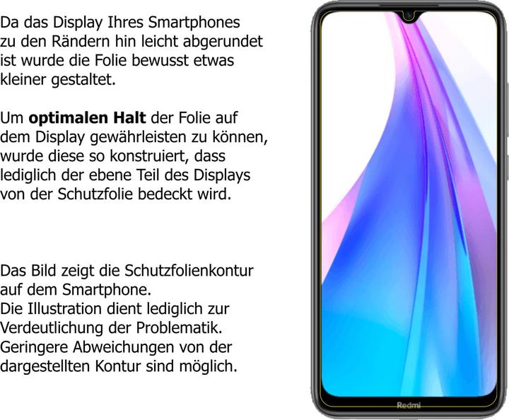 Produktbild Dipos Crystalclear (2 Stück, Xiaomi Redmi Note 8T)
