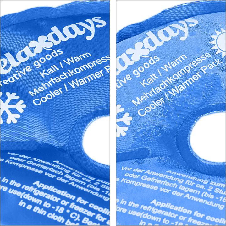 Produktbild Relaxdays 4x Knie-Kühlpads (4 x, 110 g)