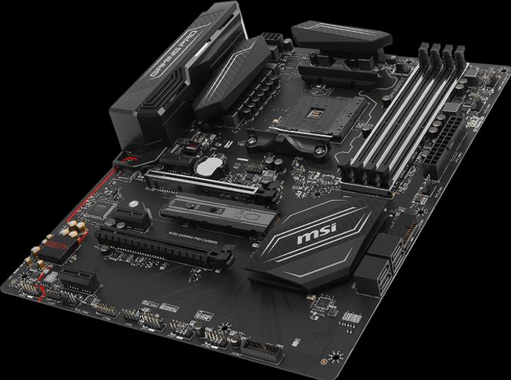 Produktbild MSI B350 Gaming Pro Carbon (AM4, AMD B350, ATX)