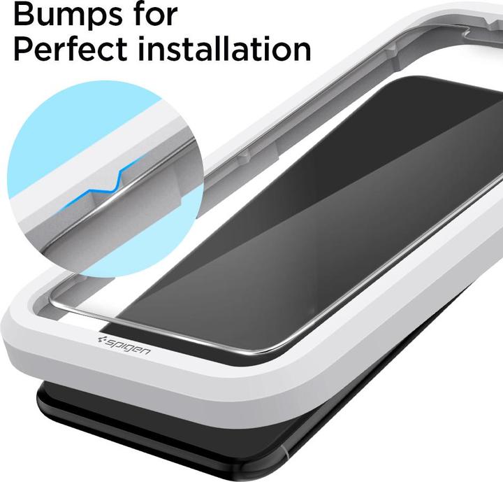 Produktbild Spigen Align Glas.tR 2 pack - iPhone 11 Pro/XS/X AGL00109 (2 Stück, Apple iPhone XS, Apple iPhone 11 Pro, Apple iPhone X)