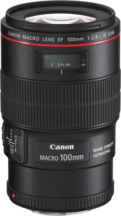 Produktbild Canon EF 100mm f/2.8L Macro IS USM (Canon EF, Vollformat)