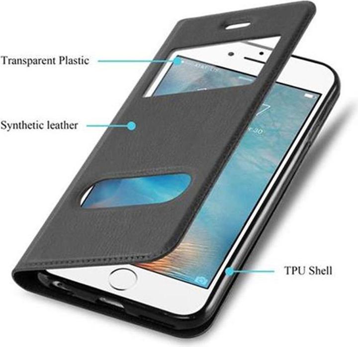 Immagine prodotto Cadorabo Libro con copertina a doppia finestra con vista (Apple iPhone 6)