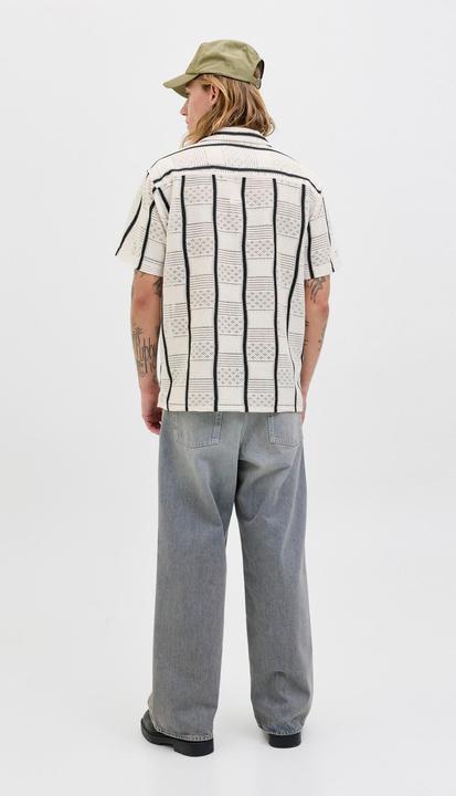 Produktbild Jack & Jones Jordia Stripe Resort Shirt Ss (M)