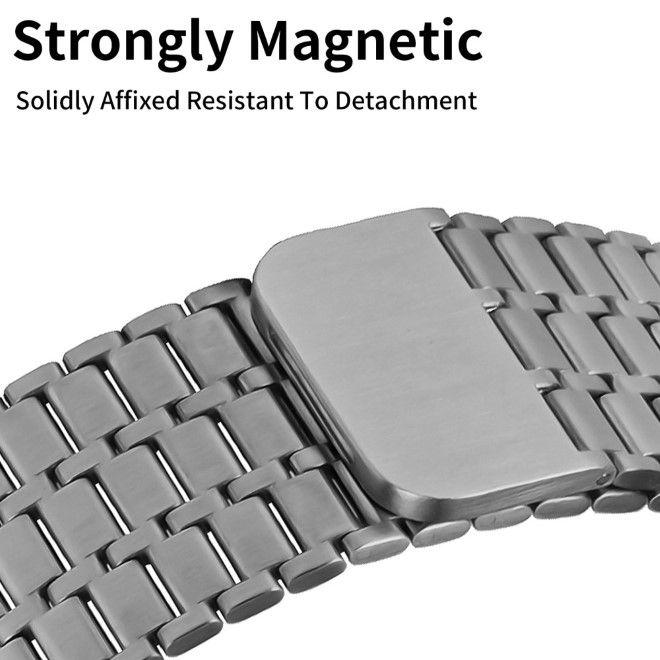 Produktbild MU Classic Stainless Steel Series Edelstahl Armband (38 mm, 40 mm, 41 mm, Edelstahl)