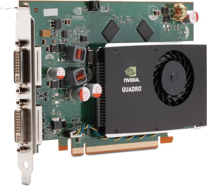 Produktbild HP NVIDIA Quadro FX 380 - Grafikkarten - Quadro FX 380 (0.26 GB)