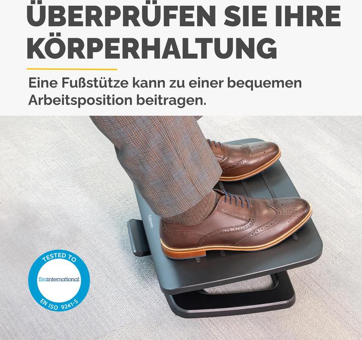 Produktbild Fellowes Hana Lt Foot Rest Black (45 x 35 cm)