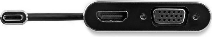 Produktbild StarTech USB-C zu VGA und HDMI Adapter (VGA, HDMI, 16.70 cm)