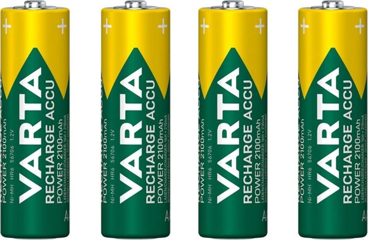 Produktbild Varta Recharge Accu Power (4 Stk., AA, 2100 mAh)