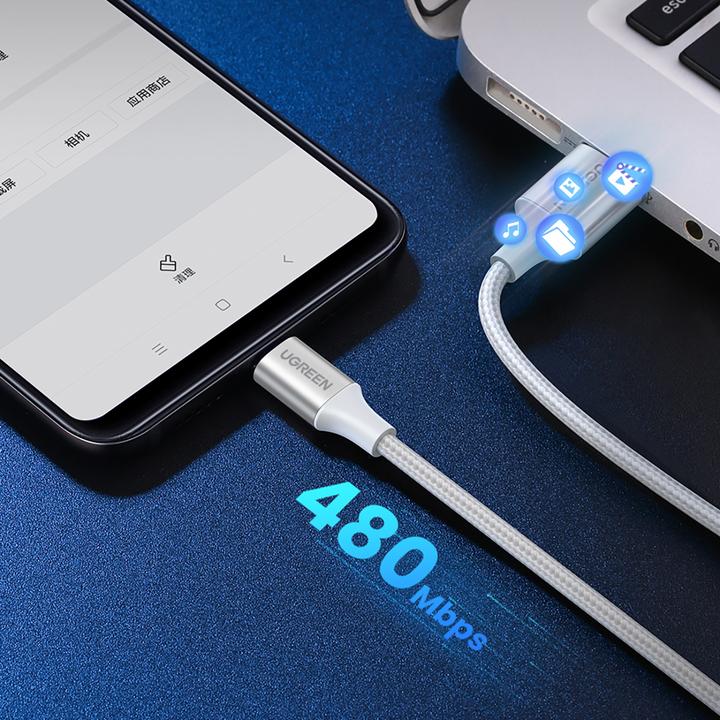 Produktbild Ugreen USB-C zu USB-A 2.0 Kabel