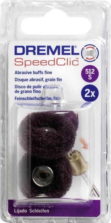 Actual product image Dremel Fine grinding discs fine Ø 25.0 mm, EZ SpeedClic compatible (2 pieces) (320)