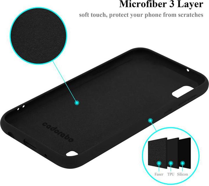 Productafbeelding Cadorabo TPU Liquid Silicone Case Cover (Samsung Galaxy A10, HTC One M10)