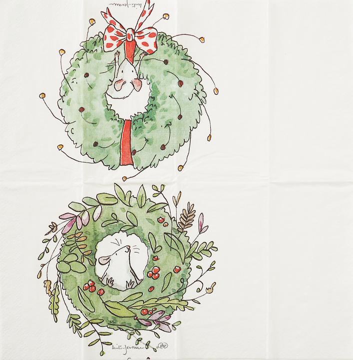 Actual product image IHR Paper handkerchiefs "Mice