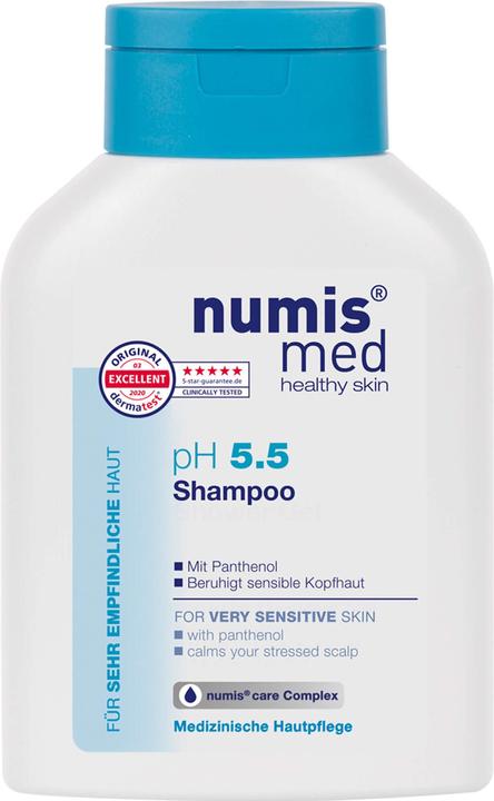Image du produit Numis Med Shampooing, ph 5.5, 200 ml (200 ml, Shampoing liquide)