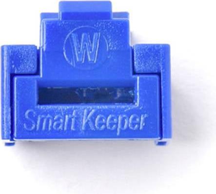 Actual product image Smart Keeper Basic RJ45 Port Blocker dark blue 100 pcs.