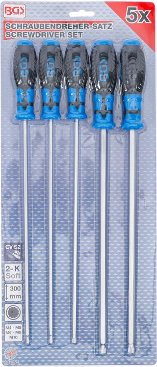 Produktbild BGS Schraubendreher-Satz Innenvielzahn (für XZN) 5-tlg. (Vielzahn)