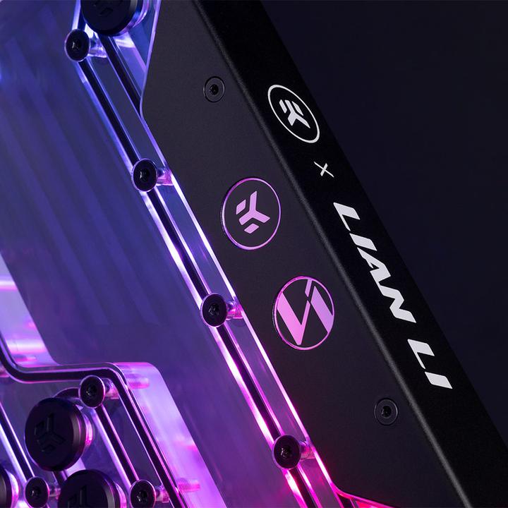 Actual product image EKWB EK-Mana G2 PC-O11D EVO DDC D-RGB Distro Plate - acrylic