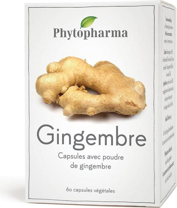 Immagine prodotto Phytopharma Zenzero (1 Pezzo/i, Pillole, 55 g)