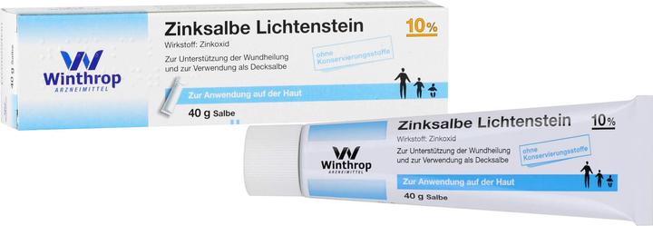 Produktbild Zentiva Zinksalbe Lichtenstein, 40 g Salbe