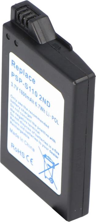 Actual product image Sony PSP-S110 Akku (1 pcs., 1800 mAh)