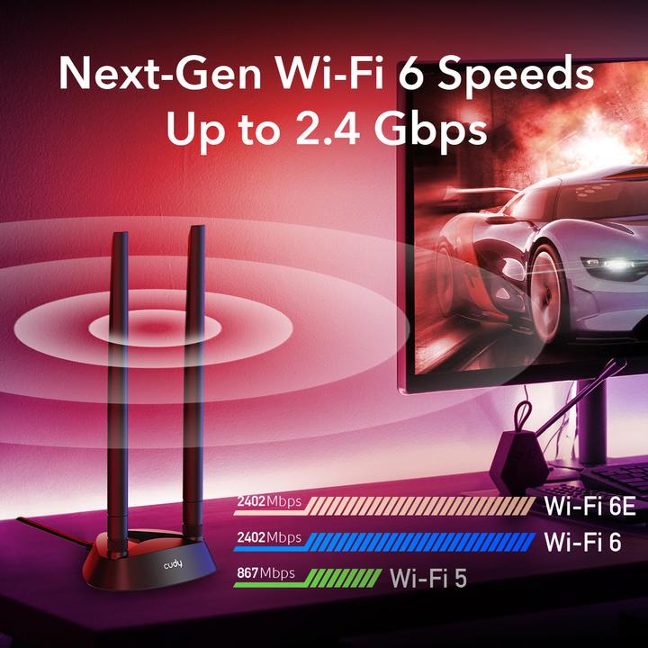 Produktbild Cudy WE4000 network card Internal WLAN / Bluetooth (Mini PCI Express)