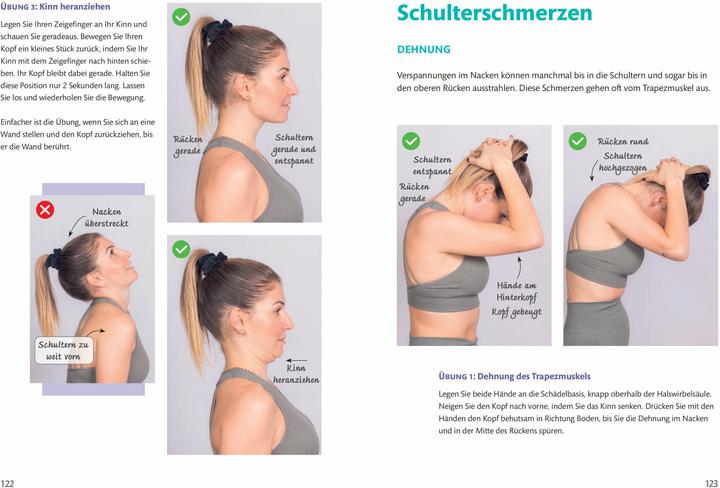 Produktbild Ganz einfach schmerzfrei - 130 Übungen gegen die häufigsten Beschwerden und Schmerzen (Deutsch, Jeanne Pigerol, 2024)
