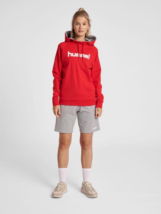 Immagine prodotto hummel Go Cotone Logo Felpa Con Cappuccio Donna (XS)