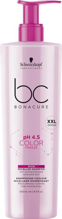 Schwarzkopf BC p H 4.5 Color Freeze Rich Micellar Shampoo - (500 ml, Shampoo liquido)
