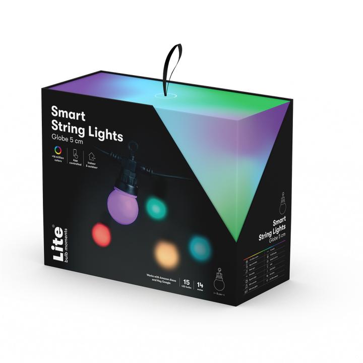 Produktbild Nordic Smartlight Lite Bulb Moments 14m Smart Outdoor Light Chain -15 x Globe 5cm (1.20 m)