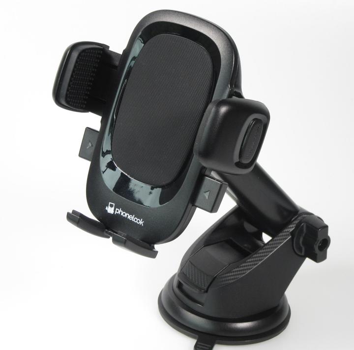 Actual product image PhoneLook Universal robust 360 degree car phone holder for windscreen & dashboard