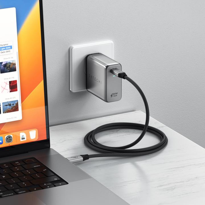 Produktbild Satechi USB C – USB C (1.20 m, USB 4.0, 240 W)