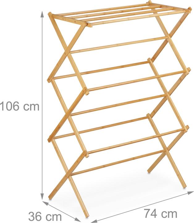 Image du produit Relaxdays Étendoir accordéon