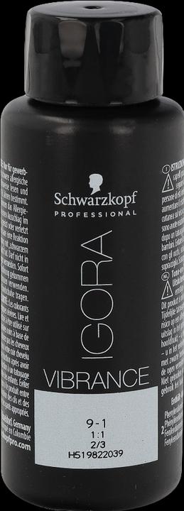 Image du produit Schwarzkopf Professional Teinture pour cheveux IGORA Vibrance NOUVEAU (9-1)