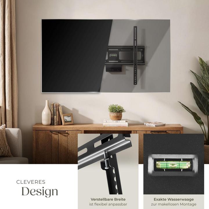 Actual product image tectake TV wall mount (Wall, 55", 90 kg)