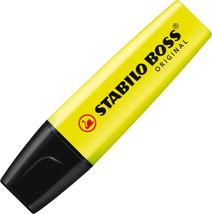 Produktbild STABILO BOSS ORIGINAL Textmarker (Blau, Grün, Rot, Orange, Pink, Gelb, 5 mm, 6 x)