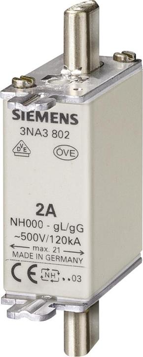 Produktbild Siemens NH-Sicherung Sicherungsgrösse (NH-DIN Sicherung, 50 A)