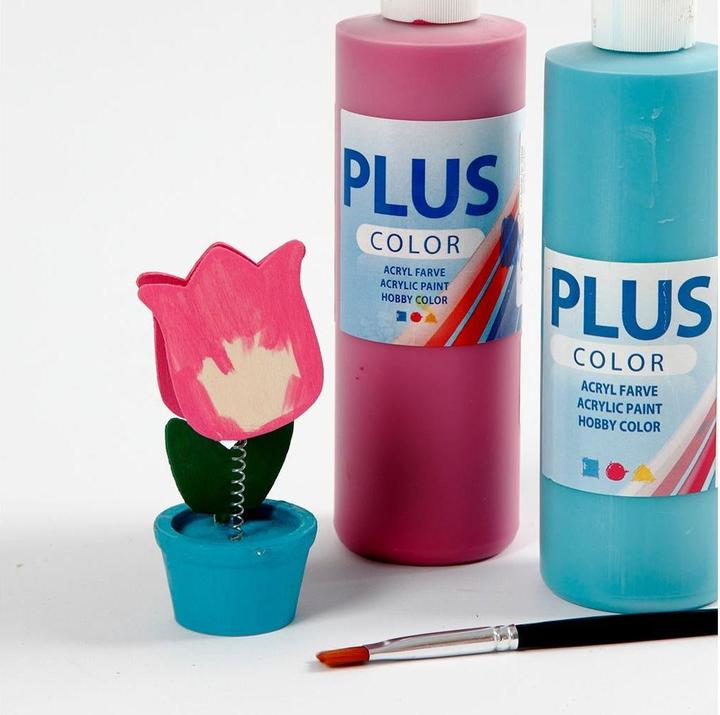 Produktbild Creativ Company Versier je Houten Memoclip Bloem, 10st.