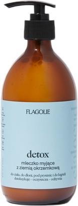 Flagolie Flagoli Detox-Reinigungsmilch mit Kieselgur 500ml (Reinigungsmilch, 500 ml)