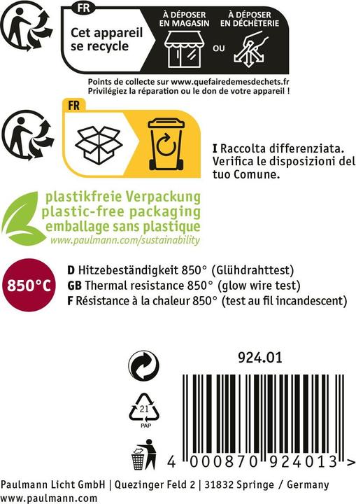 Produktbild Paulmann Abstandshalter für EBL