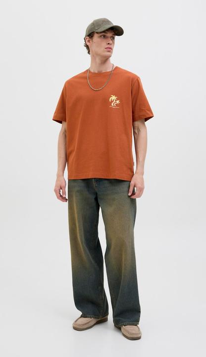 Actual product image Jack & Jones Gedruckt Rundhalsausschnitt T-shirt T-shirt (XXL)